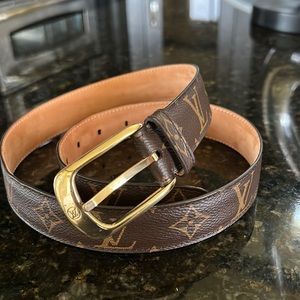 Louis Vuitton Ellipse Monogram Belt